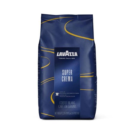 حبوب قهوة اسبريسو سوبر كريما كاملة من لافازا