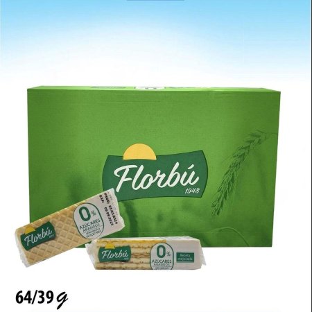 ويفر فلوربو بنكهة جوز الهند بدون سكر