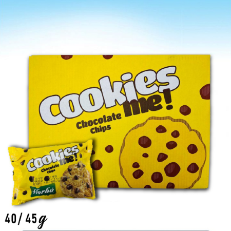 كوكيز فلوربو بحبيبات الشوكولاتة