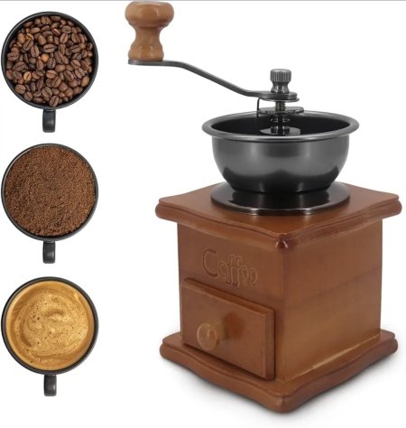 مطحنة قهوة يدوية