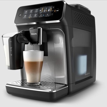 ماكينة تحضير القهوة الأوتوماتيكية بالكامل Philips Series LatteGo 3300 طراز 3347/90)